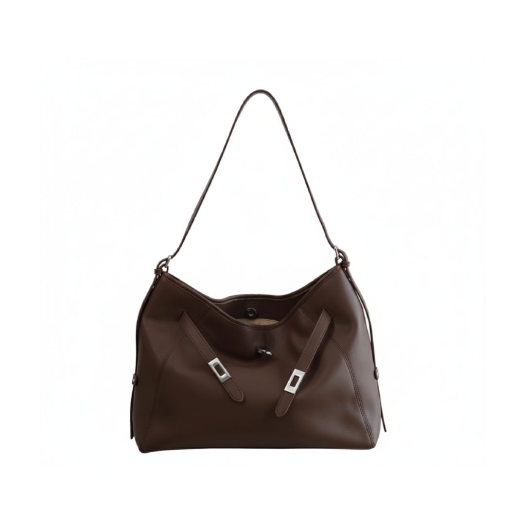 Lira Bucket Bag - Brown
