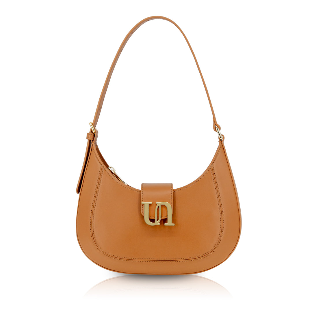 Bambi Crossbody Bag - Chocolate Brown, Unitude Leather Bags for Women