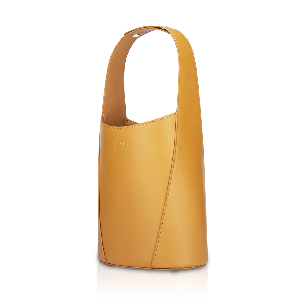 Pharos Handle Bucket Bag - Caramel Brown