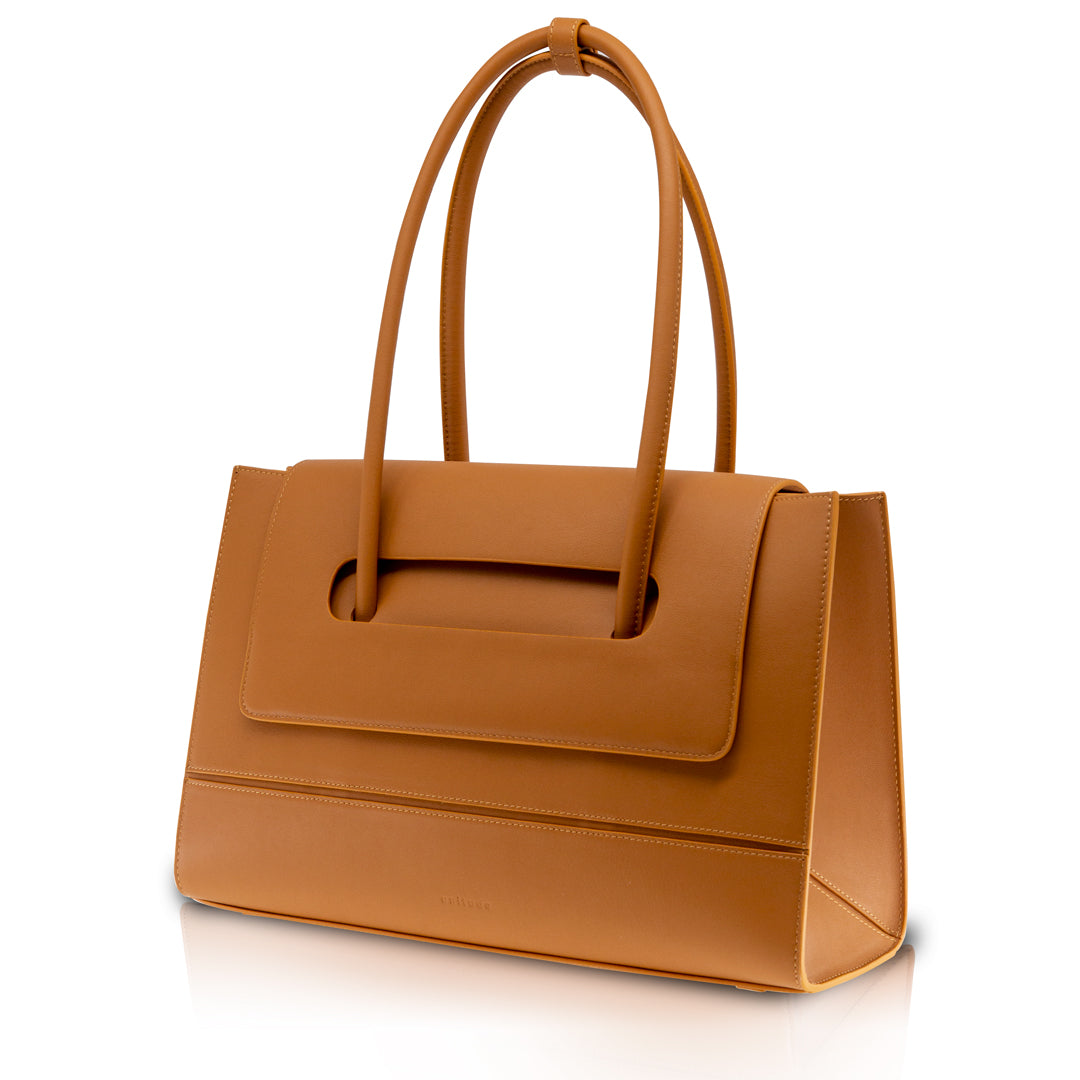 En Route Handbag - Caramel Brown