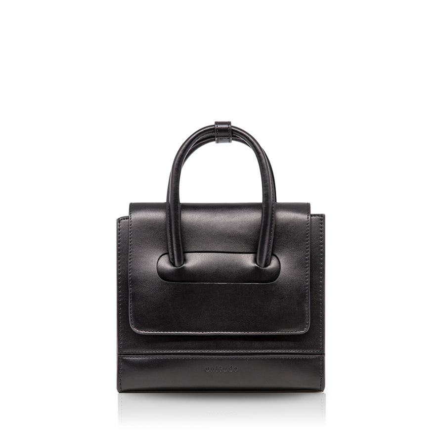 En Route Mini Crossbody bag - Black | Unitude Leather Bags for Women